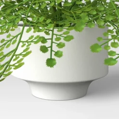 Large Fern In Modern Pot Artificial Hair Arrangement - Threshold™ 7 Large Fern In Modern Pot Artificial Hair Arrangement - Threshold™ -Decor House GUEST 0566140d 04eb 475c a4b2 e4d5d3f09cfe