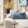 Oversized Lumbar Woven Pillow Blue - Threshold™ -Decor House GUEST 068db1af c821 4587 a7cb 1601b2054f2e