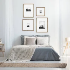 19.24" X 25.24" Matted To 8" X 10" Gallery Frame Natural Wood - Threshold™ Designed With Studio McGee -Decor House GUEST 084527e0 0409 4e56 8136 8a42a3a112fa