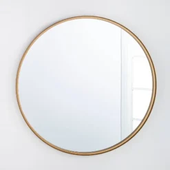 34" Round Decorative Wall Mirror - Threshold™ Designed With Studio McGee -Decor House GUEST 0863c0f7 0d4c 4204 bff4 0d1b76d9bba5