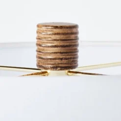 Assembled Resin Table Lamp Tan - Threshold™ Designed With Studio McGee -Decor House GUEST 091de7c5 079c 46dc b512 dbf1f474860a