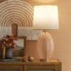 Large Ribbed Glass Lamp Base Clear - Threshold™ -Decor House GUEST 0c84fa44 9bfd 43d8 b1dc 13b2a98bec47