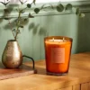 Colored Vase Glass With Dustcover Mandarin & Guava Candle Orange - Threshold™ -Decor House GUEST 0c8644d0 0d83 4c66 98b9 c674ddda23a7