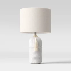 Large Assembled Ceramic Table Lamp White - Threshold™ -Decor House GUEST 110180f4 8e56 42b0 95f4 39a5d92c8373
