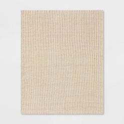 Chunky Knit Reversible Throw Blanket - Threshold™ 18 Chunky Knit Reversible Throw Blanket - Threshold™ -Decor House GUEST 1154daf9 62d5 444e 814e df2e0b282f97