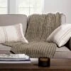 Chunky Knit Reversible Throw Blanket - Threshold™ -Decor House GUEST 121c5594 e2c1 41fc a628 93723dd63393