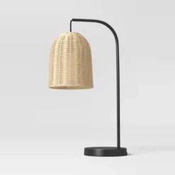 Addison Rattan Table Lamp Brown - Threshold™ -Decor House GUEST 13c0a3a6 944c 4c4e a336 319f57cdf7ef 1
