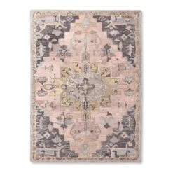 Damask Tufted Area Rug - Threshold™ -Decor House GUEST 1442acdb 66b2 444d b2f5 81999f5d236e