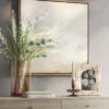 5"x7" Shaped Resin Profile Table Image Frame Beige - Threshold™: Modern Style, Glass, Polyresin -Decor House GUEST 1479644d cbac 4a74 a46d 040ed9afb69d
