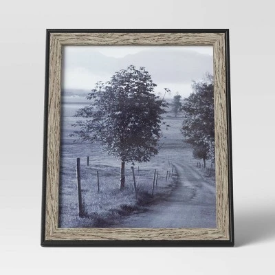 10" X 12" Float To 8" X 10" Single Image Frame Rustic Walnut/Black - Threshold™ 4 10" X 12" Float To 8" X 10" Single Image Frame Rustic Walnut/Black - Threshold™ - Image 2