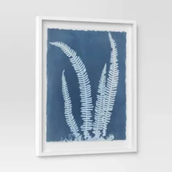 (Set Of 2) 16" X 20" Float Mount Plant Print Framed Wall Poster Set White - Threshold™ -Decor House GUEST 176847b5 0374 4d7a b7cc 015448af0c1c