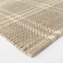Cottonwood Hand Woven Plaid Wool/Cotton Rug - Threshold™ Designed With Studio McGee -Decor House GUEST 1790c9a0 1e5b 4d71 9e62 451805bed784