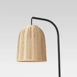 Addison Rattan Table Lamp Brown - Threshold™ -Decor House GUEST 18115be0 d520 4a1b 8ec5 a1ebd57528ae
