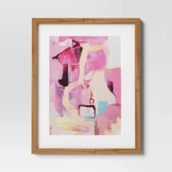 (Set Of 2) 16" X 20" Painterly Collage Framed Wall Canvases - Threshold™ -Decor House GUEST 1937b541 47f8 4505 9623 920995cf89a2