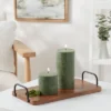 Pillar Candle Water Mint & Eucalyptus Green - Threshold™ -Decor House GUEST 1a1e310f 554c 49aa b6c9 2250d31656b5