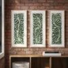 (Set Of 3) 12"x28" Modern Seaweed Framed Arts Naturals - Threshold™ 2 (Set Of 3) 12"x28" Modern Seaweed Framed Arts Naturals - Threshold™ -Decor House GUEST 1c644c20 573f 4d56 a355 ef25dd2067a8