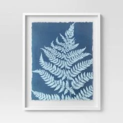 (Set Of 2) 16" X 20" Float Mount Plant Print Framed Wall Poster Set White - Threshold™ -Decor House GUEST 1e27982f 3bc1 4f05 b5bb 5c8520c96306