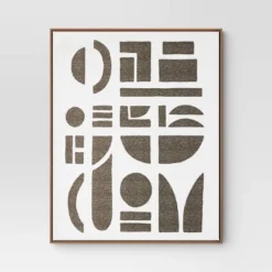 (Set Of 2) 24" X 30" Morphology Framed Wall Canvases Gold - Threshold™ 9 (Set Of 2) 24" X 30" Morphology Framed Wall Canvases Gold - Threshold™ -Decor House GUEST 1ee8c9f8 655d 4fcd 9f55 dd08e8410dee