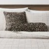 Bolster Jacquard Leopard Decorative Throw Pillow Black/Natural - Threshold™ -Decor House GUEST 1fc9d06f 3aae 423d a4c9 27e92e3486c5 1
