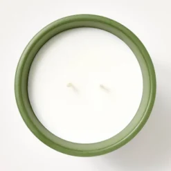 25oz Ceramic Candle Green - Threshold™ Designed With Studio McGee -Decor House GUEST 20fa760e d18b 42aa 9609 c727df22dc4d