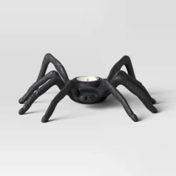 Halloween Spider Candle Holder Black - Threshold™ -Decor House GUEST 220b818b 41ab 4746 b9b7 342d3ecd2053