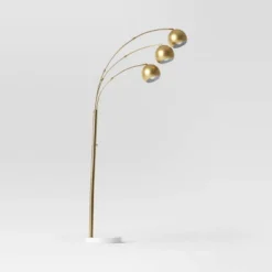 Span 3-Head Metal Globe Floor Lamp Brass - Threshold™ -Decor House GUEST 25c89e1c 2284 46d0 ba6a 2997e5644fb1