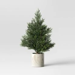 Artificial Plant Shimmer Pine Tree - Threshold™ -Decor House GUEST 26093034 971a 4781 98b8 f737fe45460c