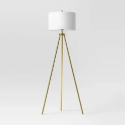 Ellis Tripod Floor Lamp Brass - Threshold™ -Decor House GUEST 263804f4 23df 4efe ae72 a07eedaf8c93
