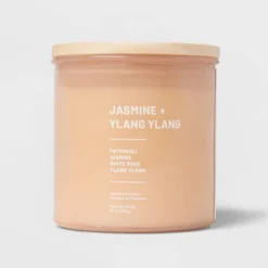 Glass Jar Jasmine And Ylang Candle Orange - Threshold™ -Decor House GUEST 283695f1 8725 4897 8c7c c88d9c94ee0b