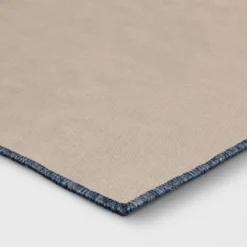 28"x84" Botanical Washable Runner Rug Indigo - Threshold™ -Decor House GUEST 285ff369 0c94 4dd3 87d7 610f4feb0ad2