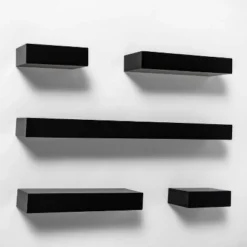 5pc Modern Wall Shelf Set - Project 62™ -Decor House GUEST 2aa795a6 3893 4570 80f0 ac6b5043f7b6