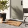 1'11x2'11" 'Welcome' Coir Doormat Black - Threshold™ Designed With Studio McGee -Decor House GUEST 2abe1867 3c43 49c3 95eb aa48ced33212