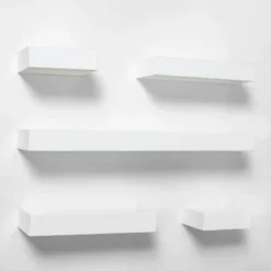 5pc Modern Wall Shelf Set - Project 62™ -Decor House GUEST 2c58390c eed3 4f21 9fc1 38c4f5eba831