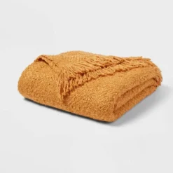 Fringed Boucle Bed Throw - Threshold™ -Decor House GUEST 2cad3840 a572 4c6e a1cb 78da7db8d70a