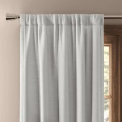 Blackout Henna Window Curtain Panel White - Threshold™ -Decor House GUEST 3119636e 6eed 4eee b58c 8d74a3636b8b