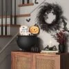 Medium Halloween Glass Pumpkin Black - Threshold™ -Decor House GUEST 3178c431 0d8d 4c36 a526 fb28bad7cb9f 2