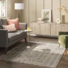 Linen Shine Overtufted Area Rug Gray/Ivory - Threshold™ -Decor House GUEST 344b755e a7e2 4fd4 be2b 6fa33b77d127