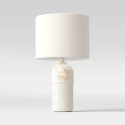 Large Assembled Ceramic Table Lamp White - Threshold™ -Decor House GUEST 36ca6830 59dc 4af0 b5bc aa234fea89de