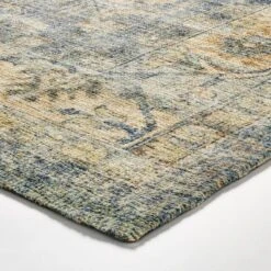 7'x10' Woven Floral Distressed Rug Blue - Threshold™ Designed With Studio McGee -Decor House GUEST 39e99360 4db2 41dd 8e53 4c7136208f7a