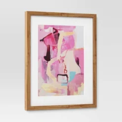 (Set Of 2) 16" X 20" Painterly Collage Framed Wall Canvases - Threshold™ -Decor House GUEST 3b7076f4 9d22 4803 abc4 640747dc0712