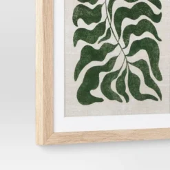 (Set Of 3) 12"x28" Modern Seaweed Framed Arts Naturals - Threshold™ -Decor House GUEST 41e7cc80 3656 40ab 81f9 1299a4b582a6