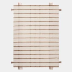 Handwoven Plaid Flat Weave Area Rug Cream/Brown - Threshold™ Designed With Studio McGee -Decor House GUEST 43fa0d62 d1fd 469e ab63 ed6f0dcb3abe