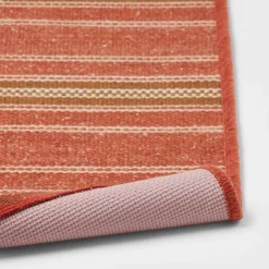 20"x34" Woven Pet Tapestry 'Dark Orange Stripe' - Threshold™ -Decor House GUEST 45c78547 7de7 4aa8 85a9 a251c14279ab