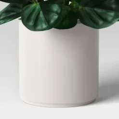 Green Leaf Plant In White Pot - Threshold™ -Decor House GUEST 45cbd0ee 3490 446a b39c ace4ab16f98f