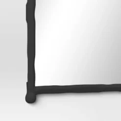 24"x33" Decorative Forged Metal Wall Mirror Black - Threshold™ -Decor House GUEST 484ea9ee 6573 494c badb 2de61335bb5d