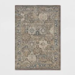 Distressed Persian Woven Rug Brown - Threshold 8 Distressed Persian Woven Rug Brown - Threshold -Decor House GUEST 48a47794 724e 4ad9 b055 fbbf67e27a6f