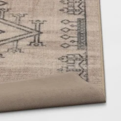 Hancock Distressed Center Motif Rug Beige - Threshold™ -Decor House GUEST 4bbd6258 398e 4e4d aeee d99a96f344f3