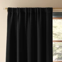 Blackout Henna Window Curtain Panel Black - Threshold™ -Decor House GUEST 4c0409ba 1796 415b b393 02afcbeba6a7