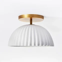 Scalloped Semi-Flush Mount Ceiling Light - Threshold™ Designed With Studio McGee -Decor House GUEST 4db2ffb8 6162 4f4e 857b 3d8bb79181a2
