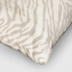 Velvet Jacquard Zebra Lumbar Throw Pillow - Threshold™ -Decor House GUEST 4e0909c6 5960 4917 9d53 b5ab55a3111d